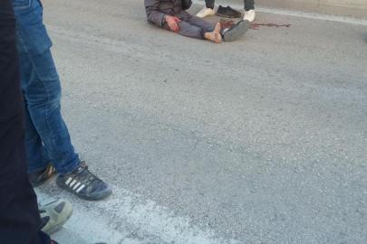 Elazığ’da bir vatandaş, katlı kavşaktan düşerek yaralandı
