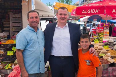 Kaymakam esnaf ve vatandaşı dinledi