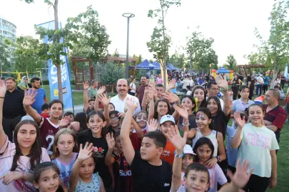 Konya’da 'Parklarda Şenlik Var' etkinliği çocukları buluşturuyor