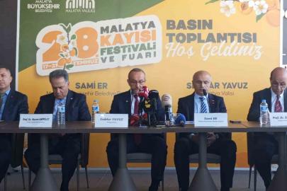 Malatya, 28. Kayısı Festivali’ne hazırlanıyor