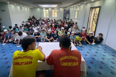 Sakarya Karasu’da çocuklara boğulmayı önleme eğitimi