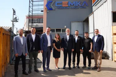 BTSO Başkanı Burkay ve MÜSİAD Bursa'dan CEMKA'ya ziyaret