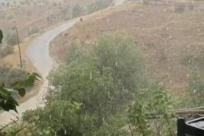 Elazığ’da sağanak yağış aralıklarla etkili oluyor