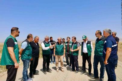 Erzincan’da arazi toplulaştırma çalışmalarına yakın takip