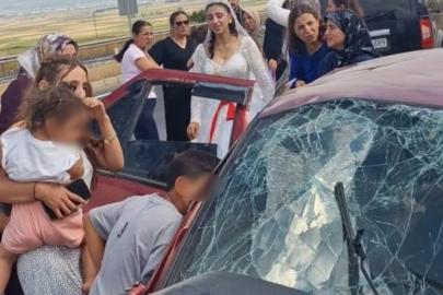 Erzurum’da düğün konvoyunda  kaza: 2 ölü, 4 yaralı