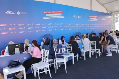 İBB tercih çadırlarına yoğun ilgi