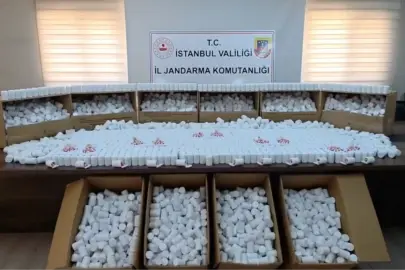 İstanbul'da 257 bin 850 uyuşturucu hap ele geçirildi