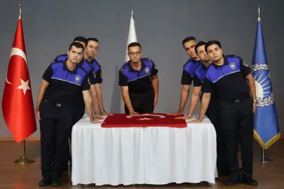 Karabağlar Zabıtası'nda aday memurlar yemin etti