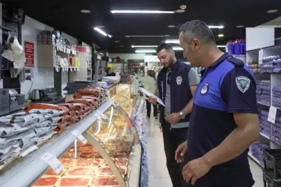 Kayseri Melikgazi zabıtasından sıkı denetim