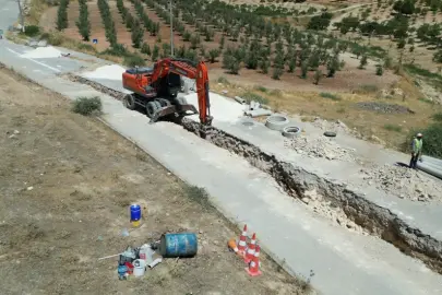 ŞUSKİ’den Bozova’ya güçlü kanalizasyon yatırımı