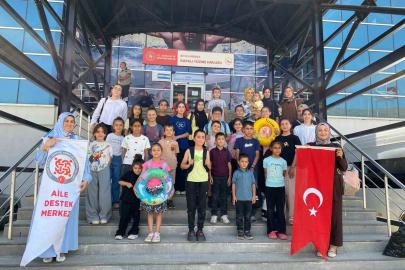Tatvan ADEM-2 kursiyerleri yüzme etkinliğinde buluştu