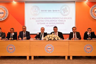 AESOB'dan yeni eğitim yılı öncesi güçlü istişare