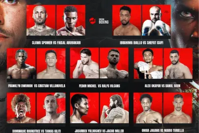 Almanya’da “Chapter One – Fight Night” gecesi... Boksseverler Ludwigshafen'da buluştu