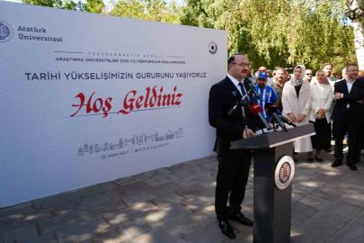 Atatürk Üniversitesi "Araştırma Üniversiteleri" sıralamasında devler liginde