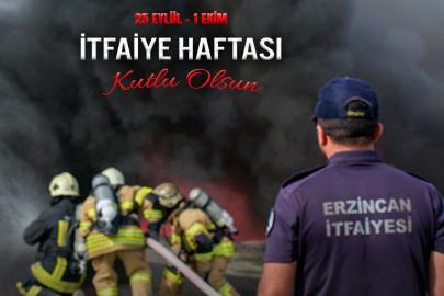 Başkan Aksun itfaiyecilerin haftasını kutladı