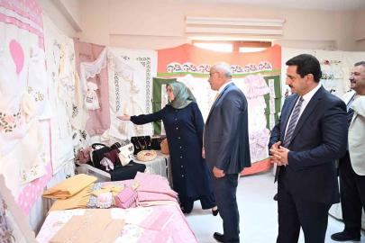 Başkan Er: "Üreten kadınlarımız için çarşı oluşturacağız"