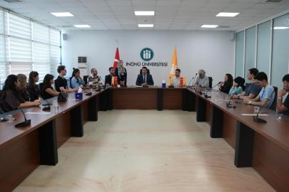 BRIDGE Projesi Heyeti, İnönü Üniversitesini ziyaret etti