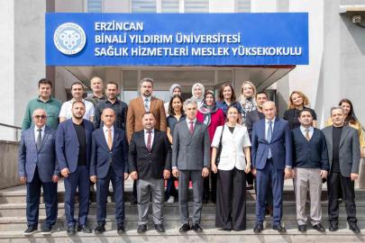 EBYÜ Sağlık Hizmetleri Meslek Yüksekokulunda devir teslim töreni yapıldı