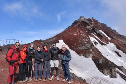 Eğitimci Hanligil Fuji Dağı’na zirve yaptı