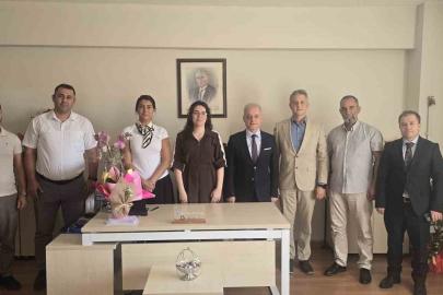 Erzincan 112 Başhekimliğine atanan Yılmaz’a hayırlı olsun ziyareti