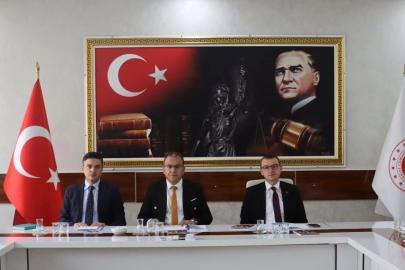 Erzurum Adliyesi’nde kritik zirve: Suç örgütlerine ve yasa dışı bahse geçit yok