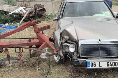 Erzurum’da trafik kazası: 1 yaralı