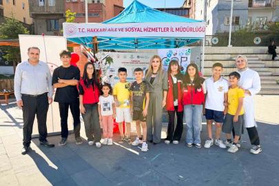 Hakkâri’de çocuklar iklim değişikliğine karşı bilgilendirildi