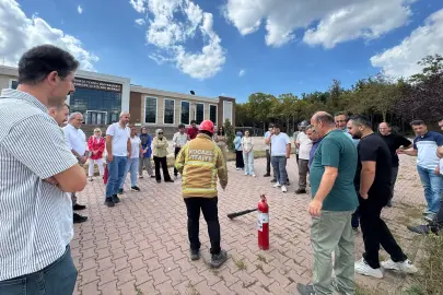 Kocaeli Büyükşehir’den eğitim ve tahliye tatbikatı