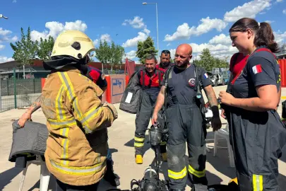 Kocaeli İtfaiyesi’nden Fransa’ya tecrübe köprüsü