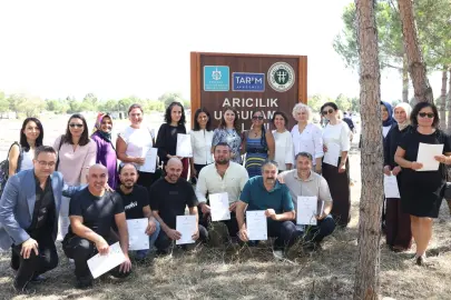 Kocaeli Tarım Akademisi’nde emekler sertifikayla taçlandı