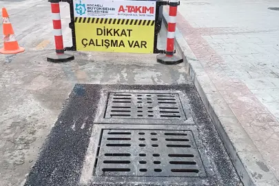 Kocaeli’de yol bakım çalışmaları sürüyor