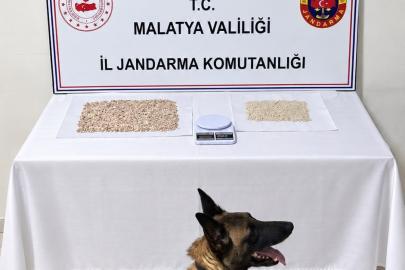 Malatya’da 1 kilo 80 gram metamfetamin ele geçirildi