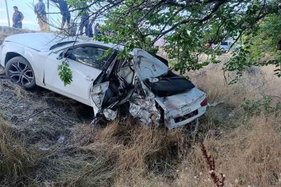 Malatya’da 5 kişinin yaralandığı kazanın görüntüleri ortaya çıktı