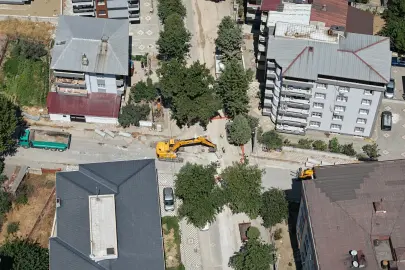 Manisa Soma'ya bin 200 metrelik yağmursuyu hattı