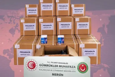 Mersin’de 3 ayrı operasyon! 1 ton 716 kilo pregabalin ele geçirildi