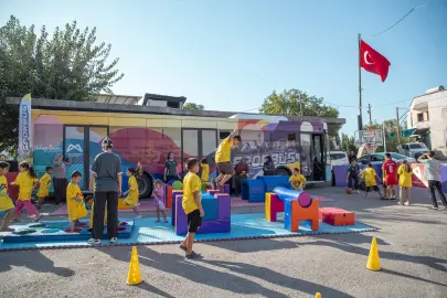 Mersin'de Sporbüs Projesi 26 bin çocuğa ulaştı