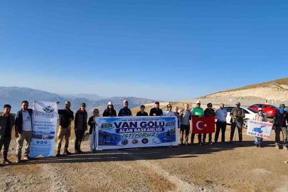 Nemrut Kalderası’nda 30 kilometrelik çanak yürüyüşü