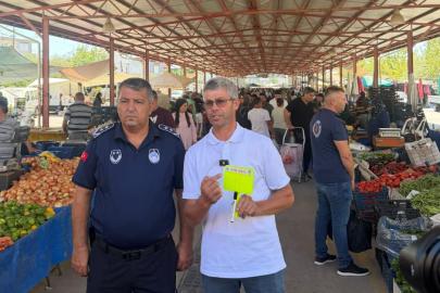 Pazar esnafına fiyat etiketi